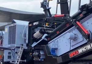 Over Belt Magnetic Separator for Mobile Crusher